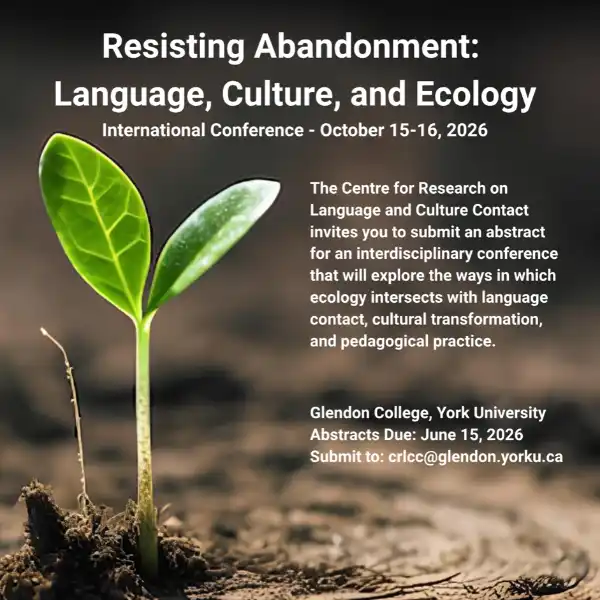 EASLCE – CFP-Resisting Abandonment: Language, Culture, and Ecology CFP-Resisting Abandonment: Language, Culture, and Ecology